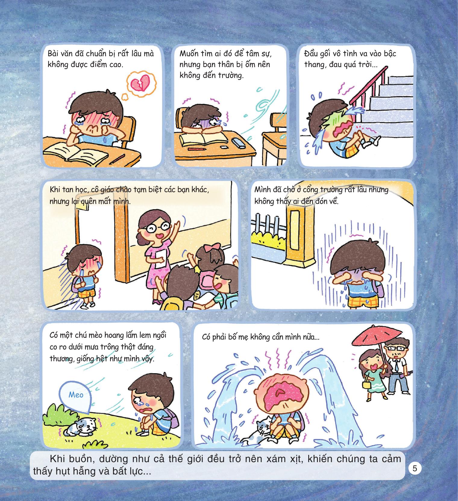 cảm xúc siêu cấp rắc rối - nỗi buồn