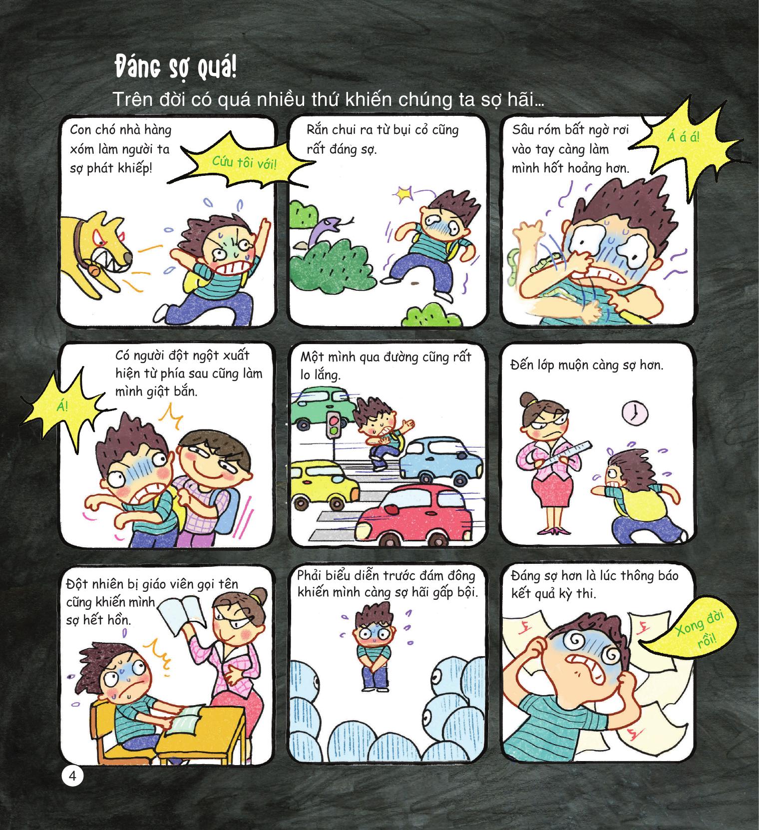 cảm xúc siêu cấp rắc rối - sự sợ hãi