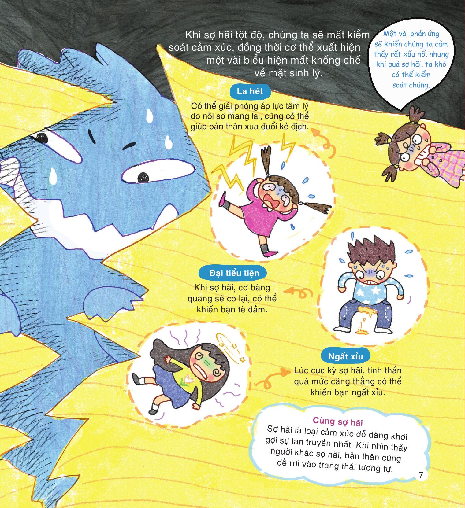 cảm xúc siêu cấp rắc rối - sự sợ hãi