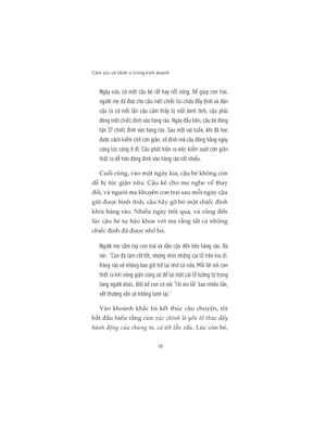 cảm xúc và hành vi trong kinh doanh