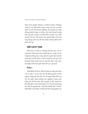 cảm xúc và hành vi trong kinh doanh