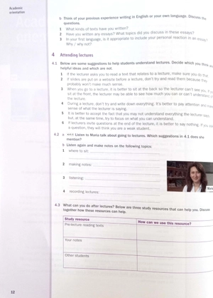 cambridge academic english b1+ intermediate student's book: an integrated skills course for eap