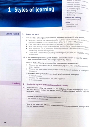 cambridge academic english b1+ intermediate student's book: an integrated skills course for eap