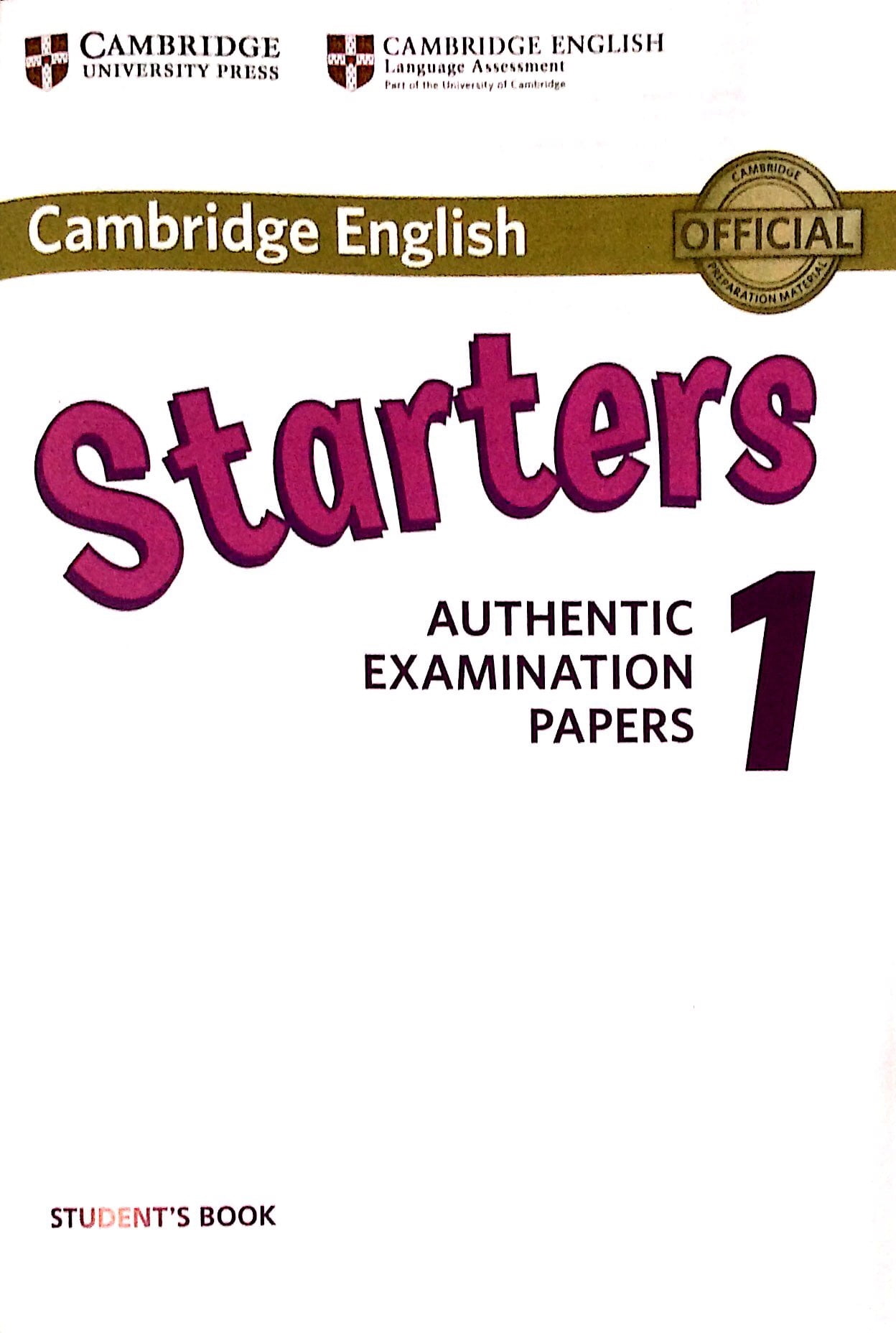Cambridge English A2 Flyers 3 Student's Book: Authentic Examination Papers