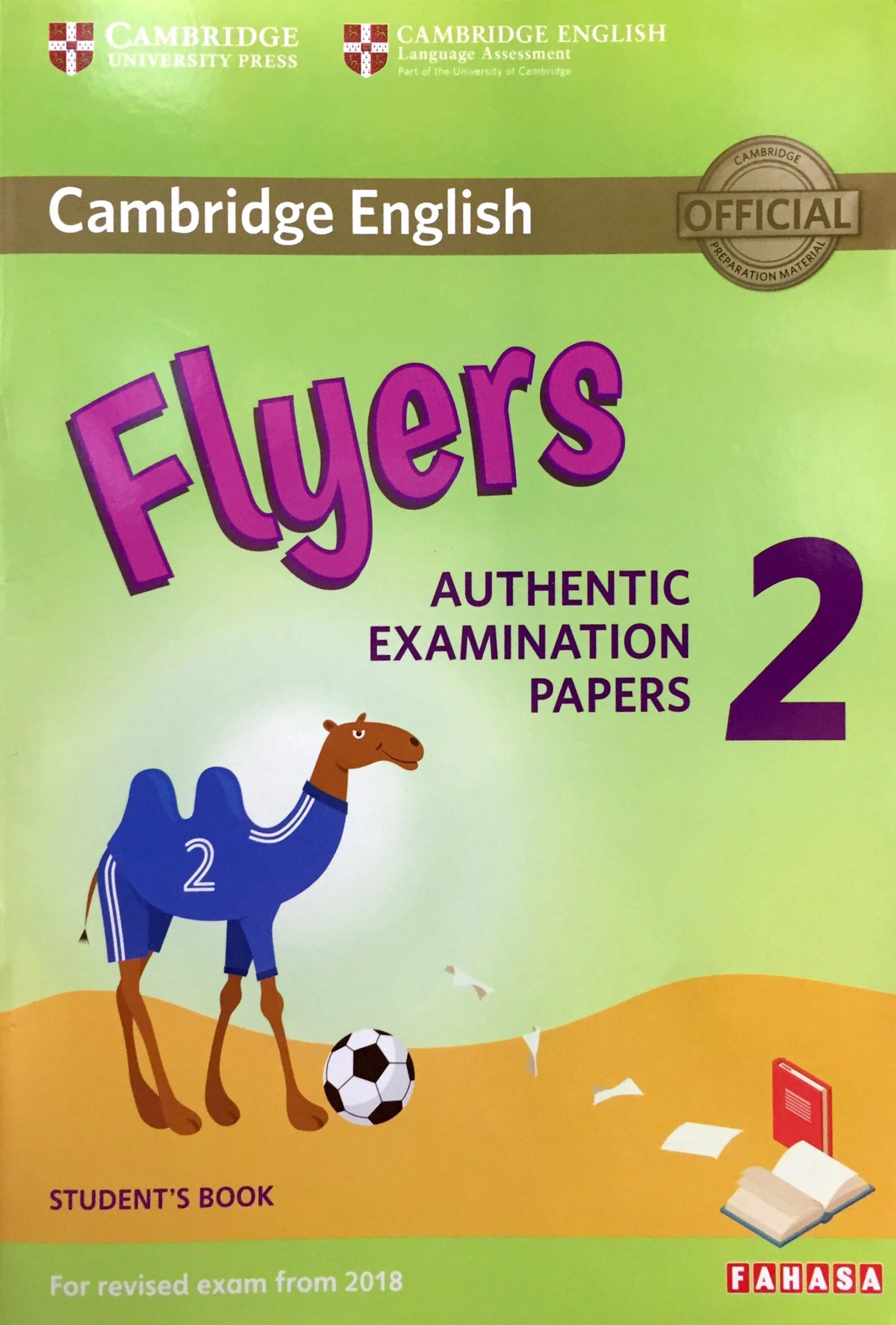 Cambridge English A2 Flyers 3 Student's Book: Authentic Examination Papers