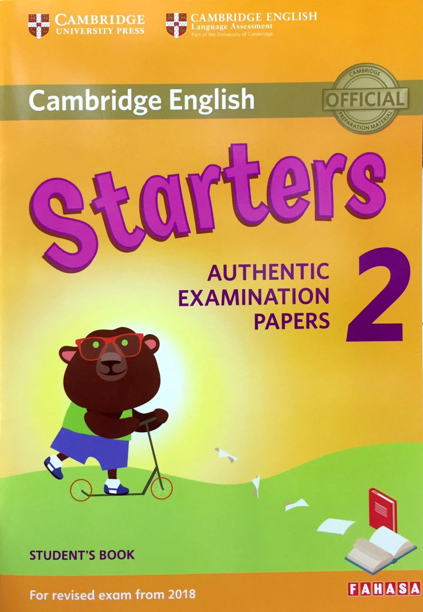 Cambridge English A2 Flyers 3 Student's Book: Authentic Examination Papers