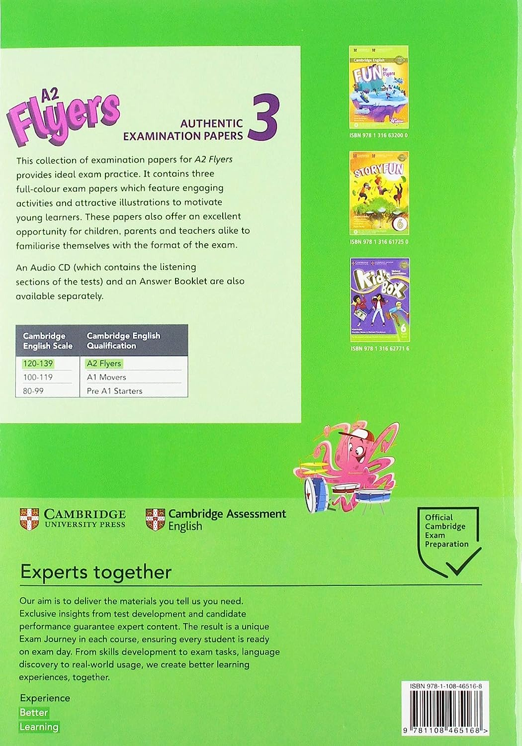 Cambridge English A2 Flyers 3 Student's Book: Authentic Examination Papers