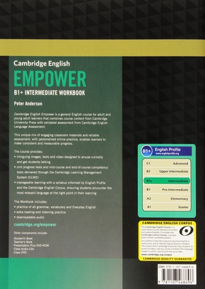 cambridge english empower intermediate workbook with answers with downloadable audio: intermediate