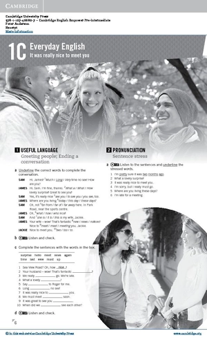 cambridge english empower pre-intermediate workbook with answers with downloadable audio