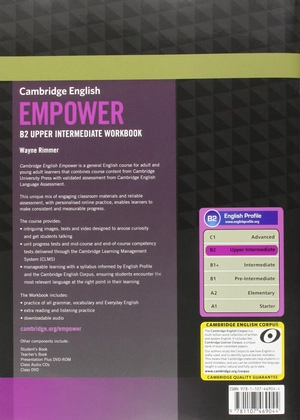 cambridge english empower upper intermediate workbook with answers with downloadable audio: upper intermediate