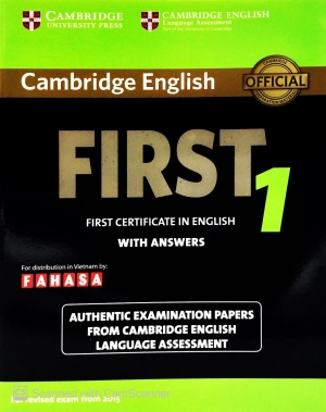 cambridge english first 1 for revised exam from 2015 student's book with answers fahasa edition