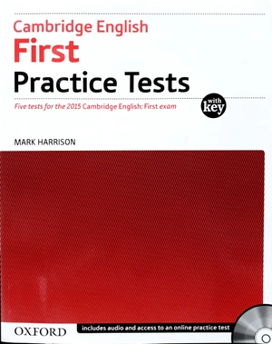 cambridge english first practice tests: tests with key and audio cd pack: four tests for the 2015 cambridge english: first exam