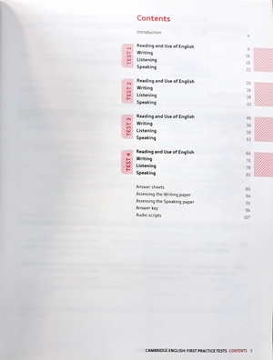 cambridge english first practice tests: tests with key and audio cd pack: four tests for the 2015 cambridge english: first exam