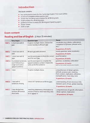 cambridge english first practice tests: tests with key and audio cd pack: four tests for the 2015 cambridge english: first exam