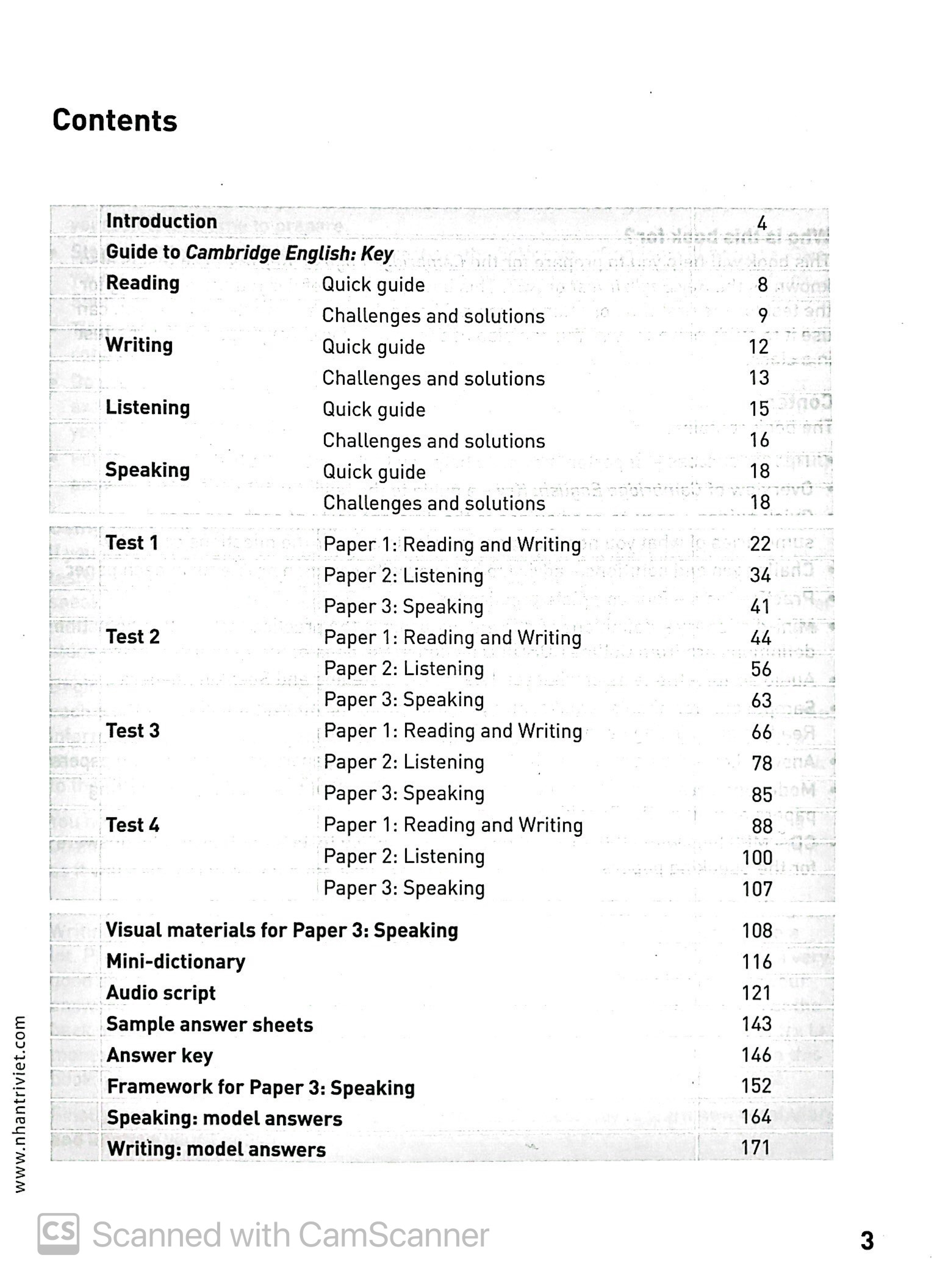 cambridge english key four practice tests (+cd)
