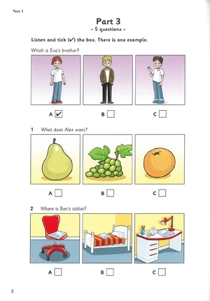 cambridge english pre a1 starters 3 student's book: authentic examination papers