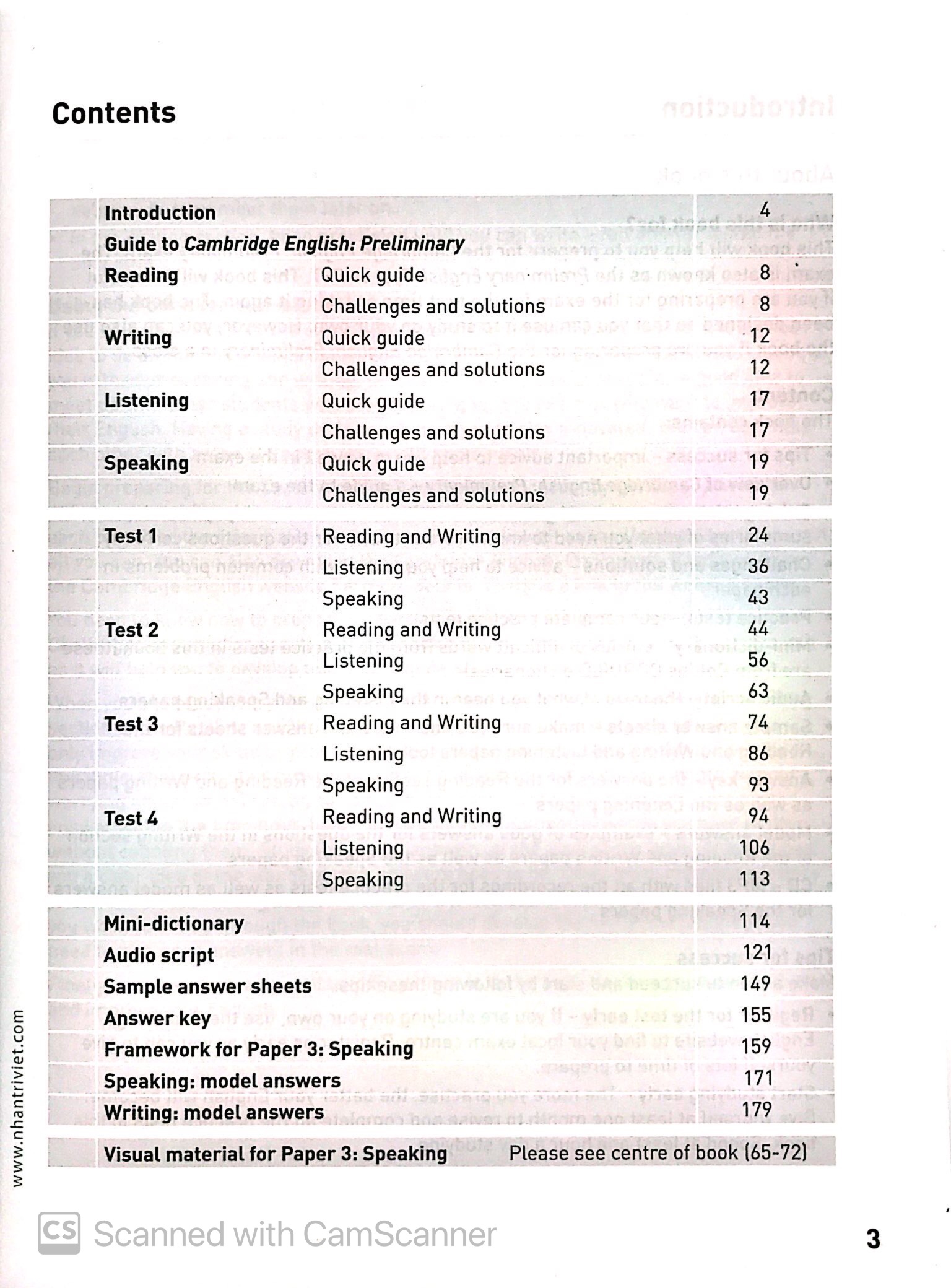 cambridge english preliminary four practice tests (+cd)