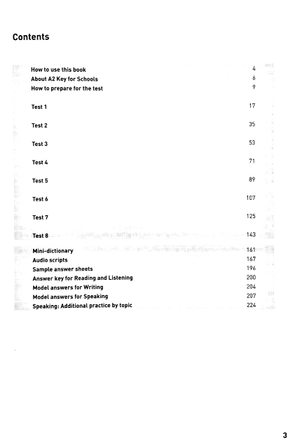 cambridge english qualification - a2 key for school - 8 practice tests