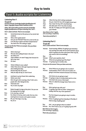 cambridge english qualifications - a2 flyers (three practice test) (2018)