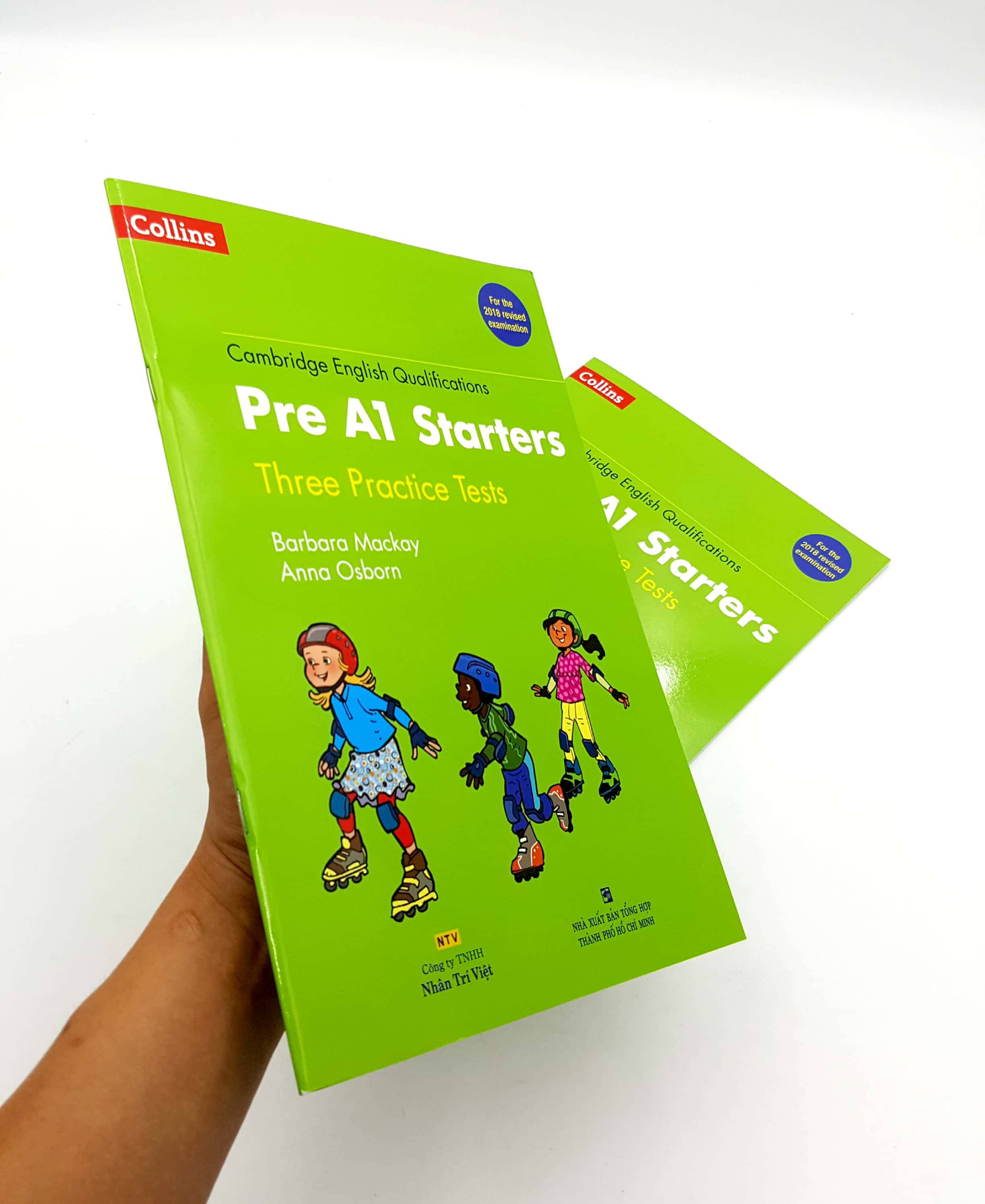 cambridge english qualifications - pre a1 starters (three practice test) (2018)