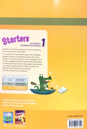 cambridge english starters 1 for revised exam from 2018 student's book