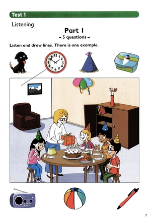 cambridge english starters three practice tests (+cd) + audio scripts & answer key (bộ)