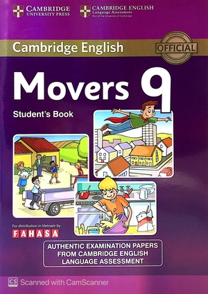 cambridge english young learners 9 movers student's book : authentic examination papers from cambridge english language assessment