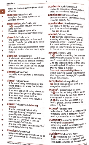 cambridge essential english dictionary
