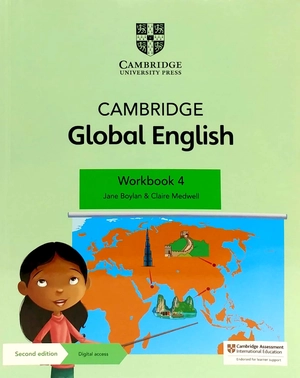cambridge global english workbook 4 with digital access (1 year)
