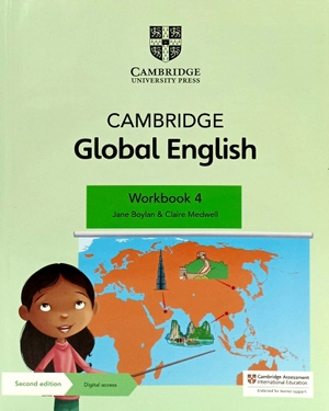 cambridge global english workbook 4 with digital access (1 year)