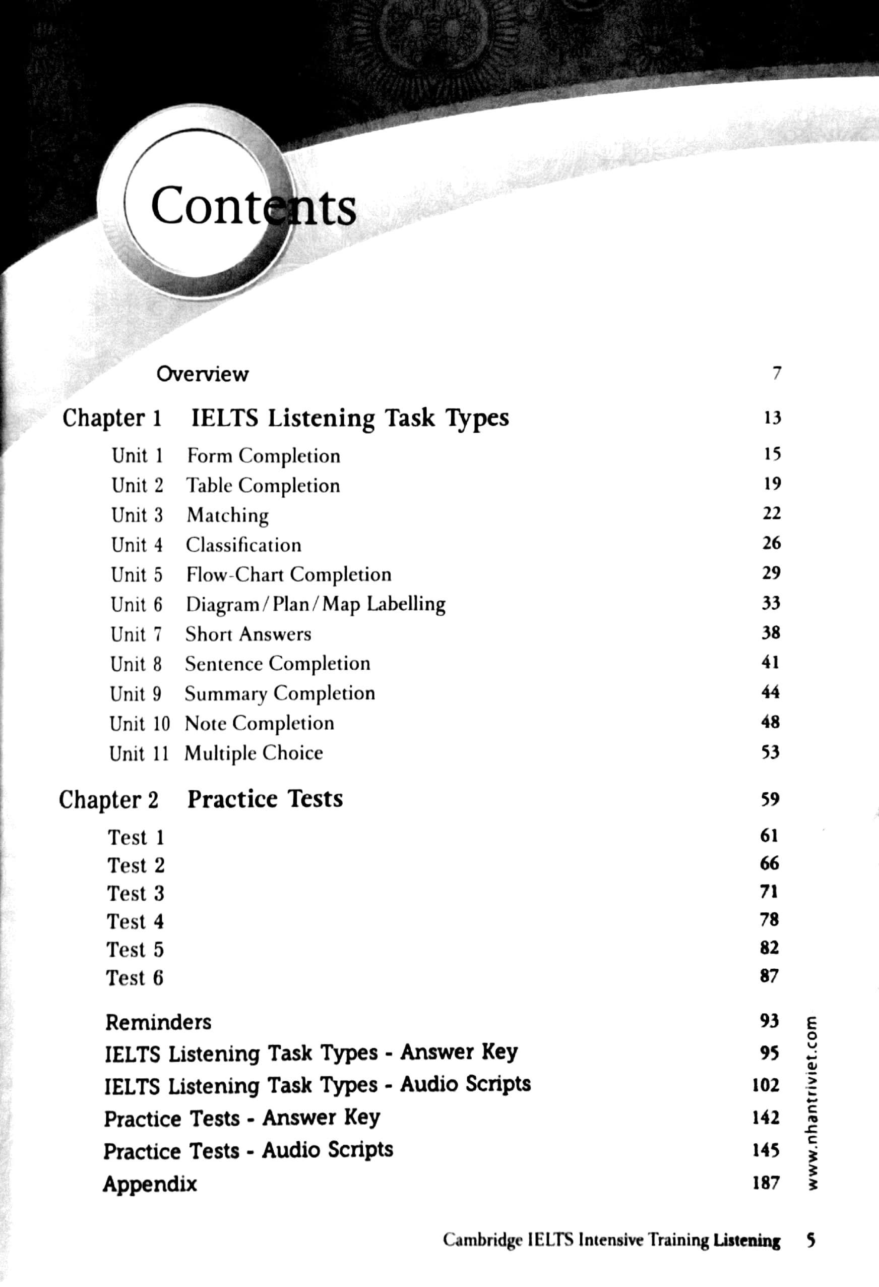 cambridge ielts intensive training - listening (cd) (2018)