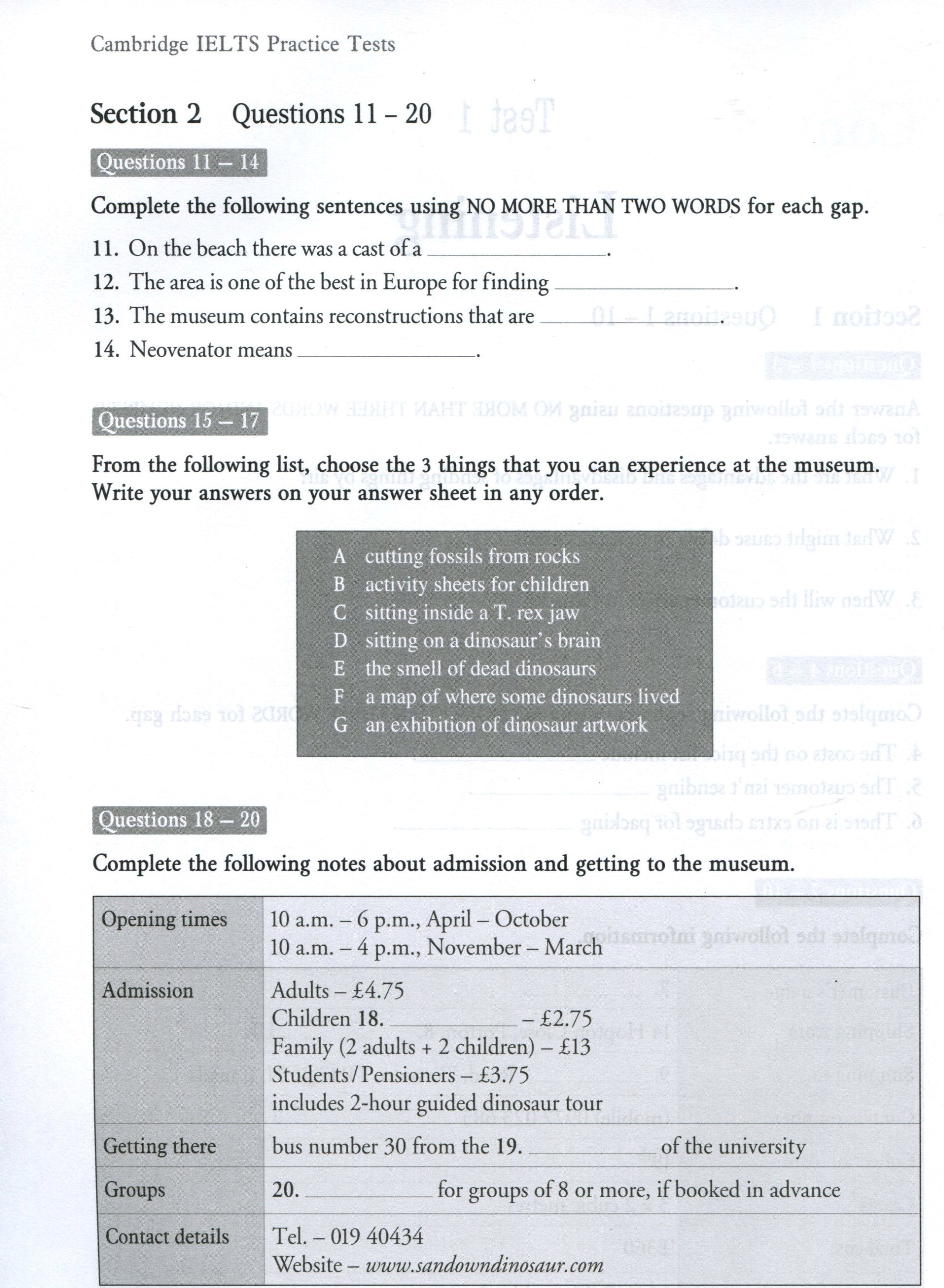 cambridge ielts practice tests