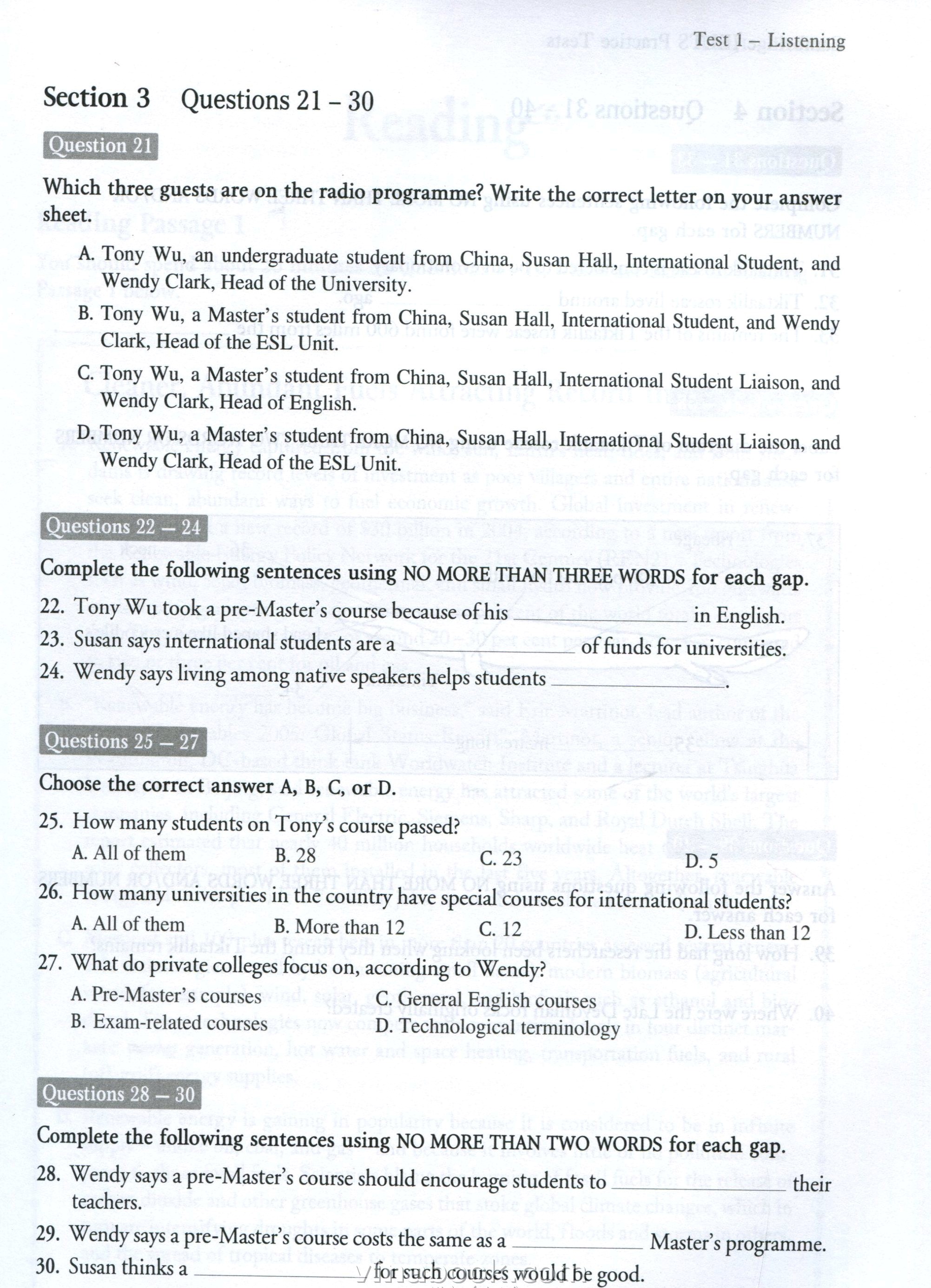 cambridge ielts practice tests
