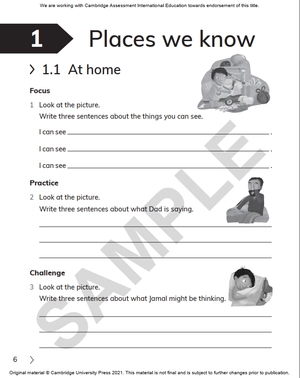 cambridge primary english workbook 1 with digital access (1 year) 2nd edition