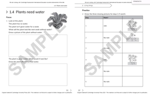 cambridge primary science workbook 1 with digital access (1 year) 2nd edition