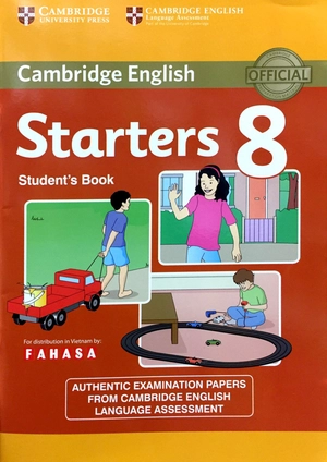 cambridge young learners english starters 8 studentℹs book (fahasa)