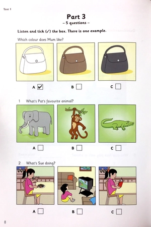 cambridge young learners english starters 8 studentℹs book (fahasa)