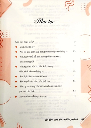 cân bằng cảm xúc: mọi lúc, mọi nơi (kỹ năng vững vàng, sẵn sàng để thành công - dùng cho lứa tuổi học sinh phổ thông)