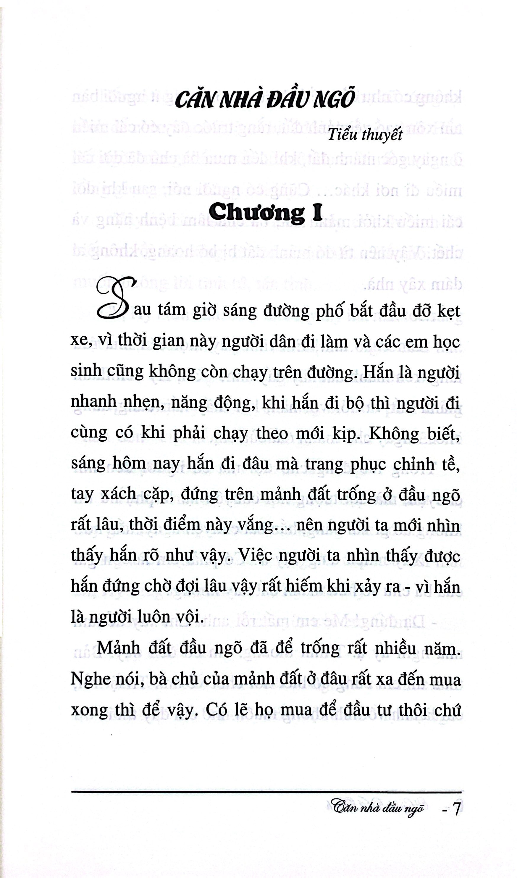 Căn Nhà Đầu Ngõ