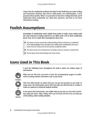 candlestick charting for dummies 2nd edition