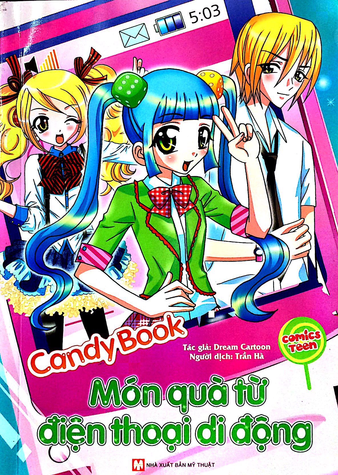 candy book - món quà từ điện thoại di động