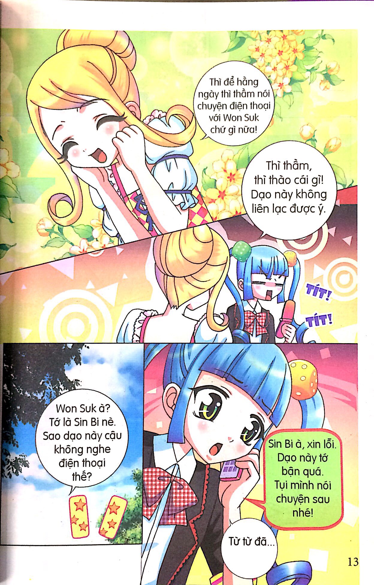 candy book - món quà từ điện thoại di động