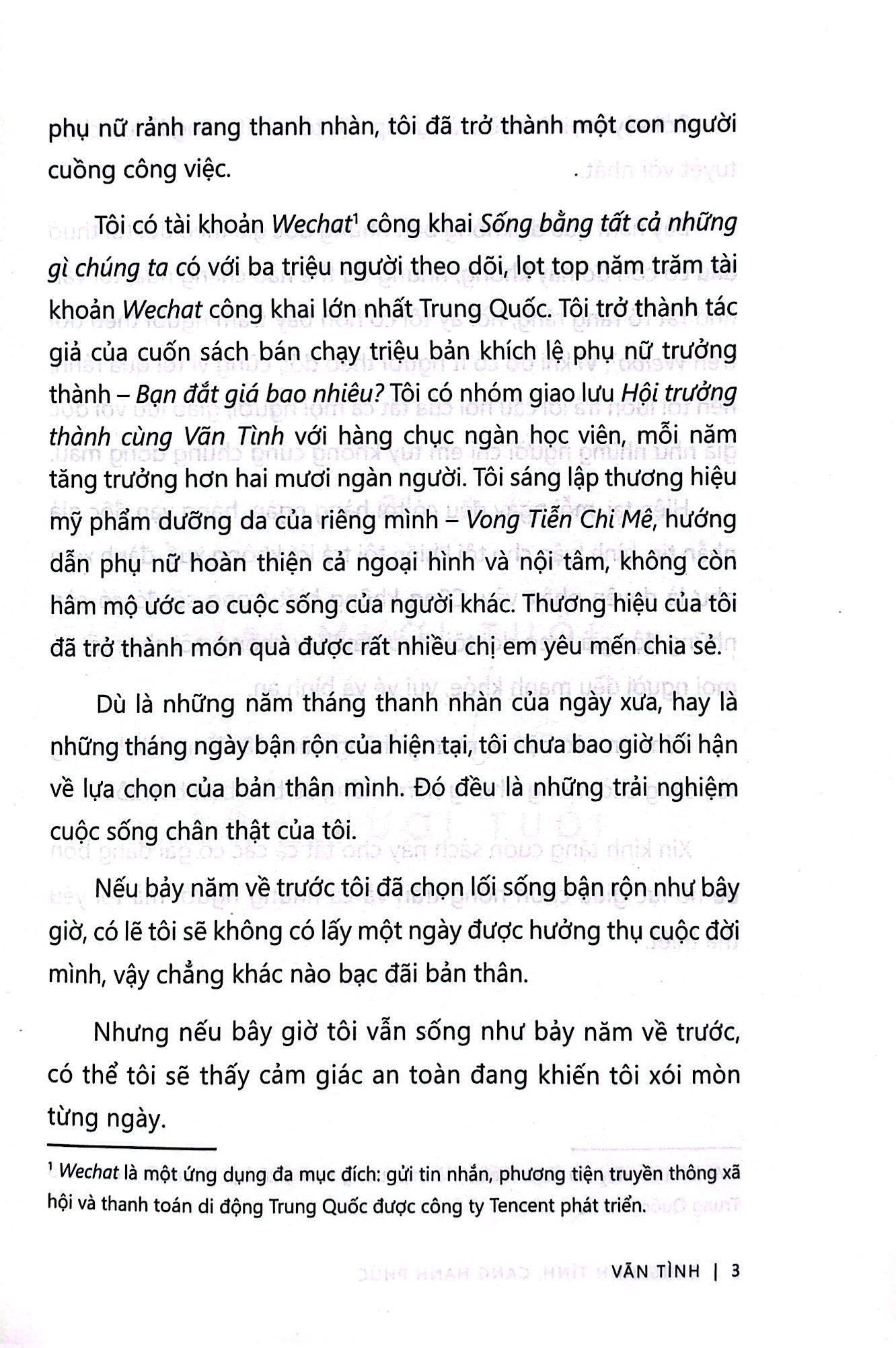 càng bình tĩnh càng hạnh phúc