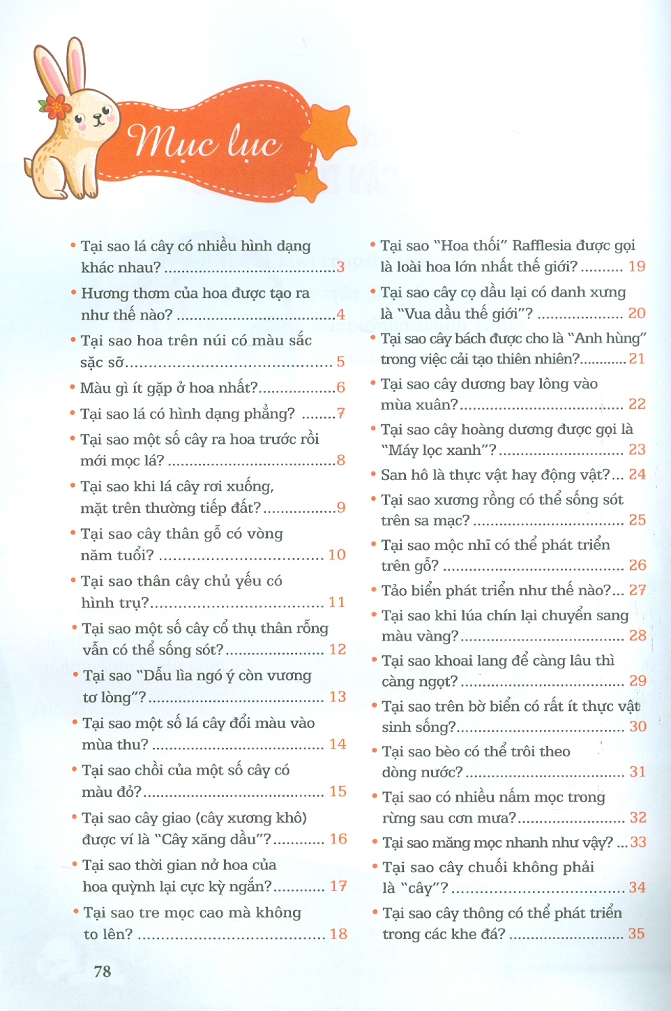 càng hỏi càng thông minh - 1001 câu hỏi "làm thế nào?" - thế giới thực vật