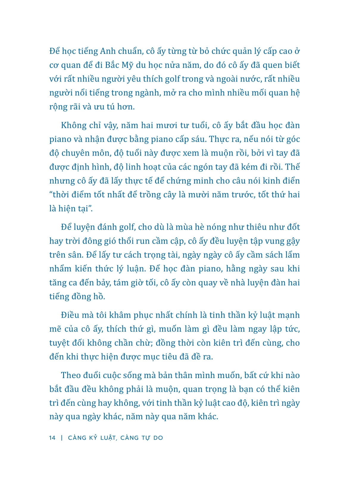 càng kỷ luật - càng tự do (tái bản 2024)