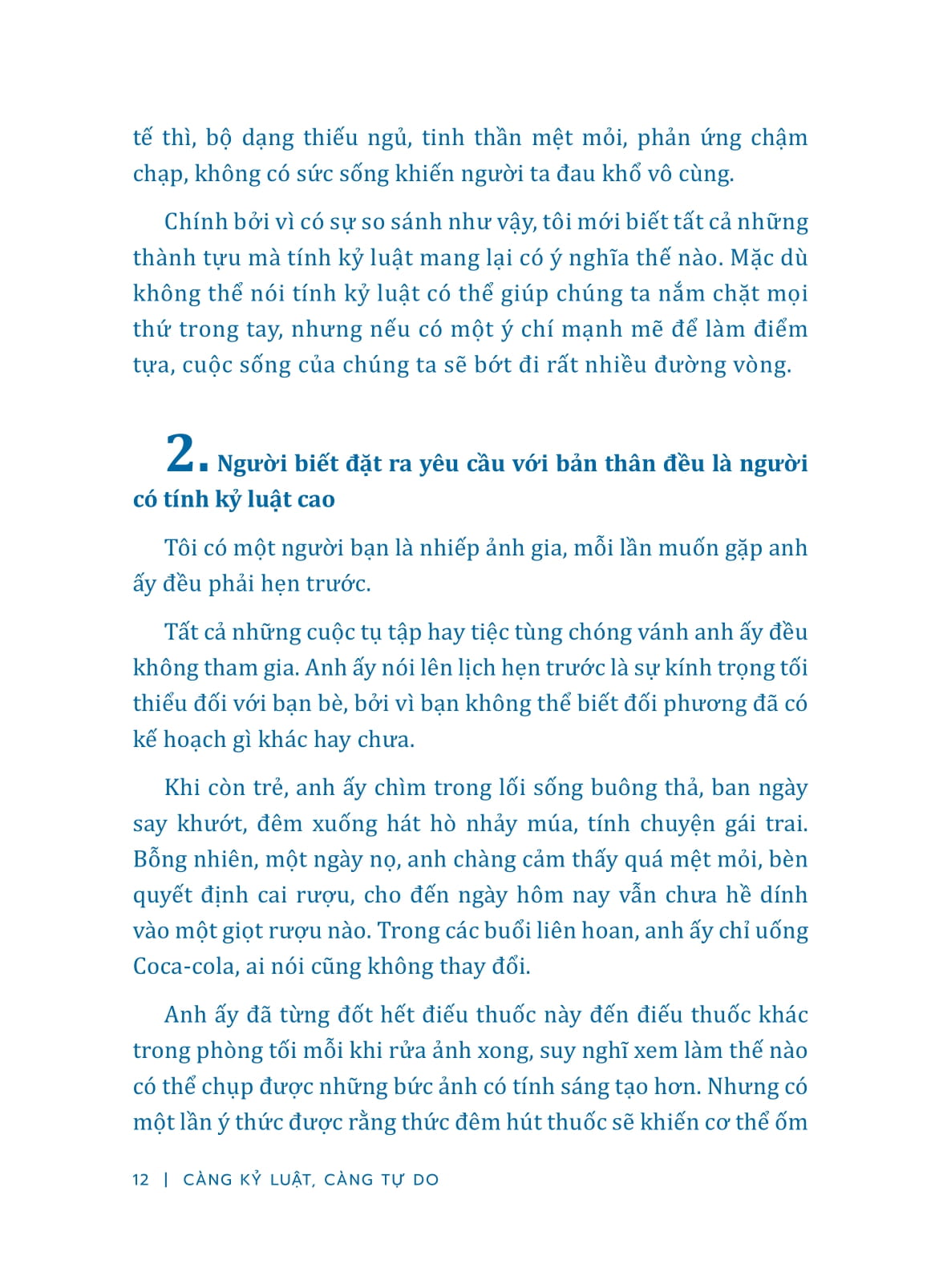 càng kỷ luật - càng tự do (tái bản 2024)