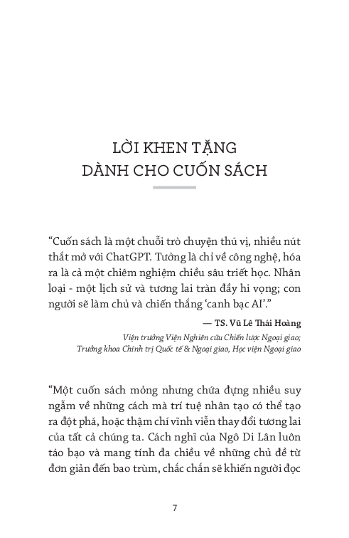 canh bạc ai - chatgpt và tương lai loài người