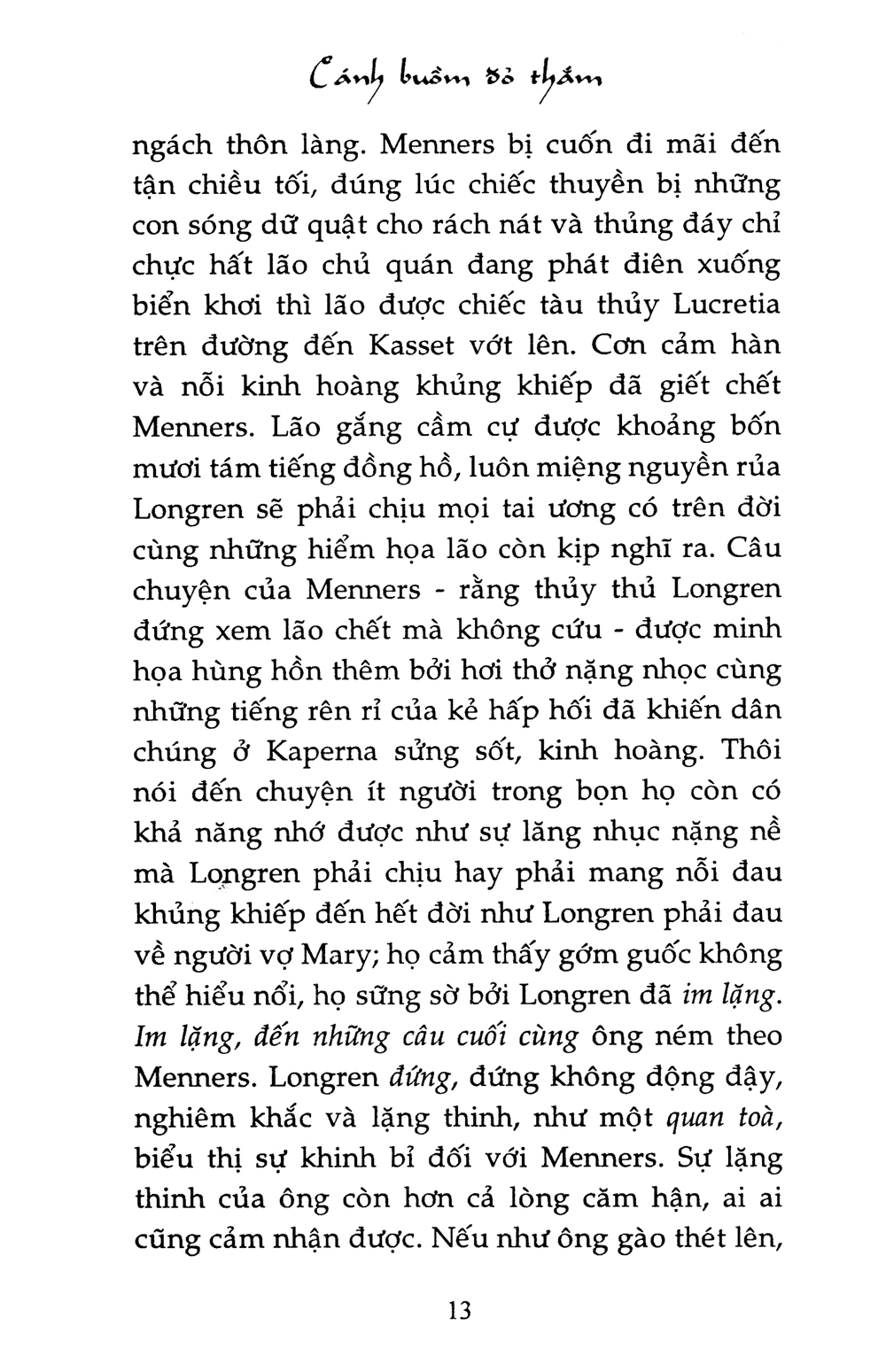 cánh buồm đỏ thắm (tái bản 2018)