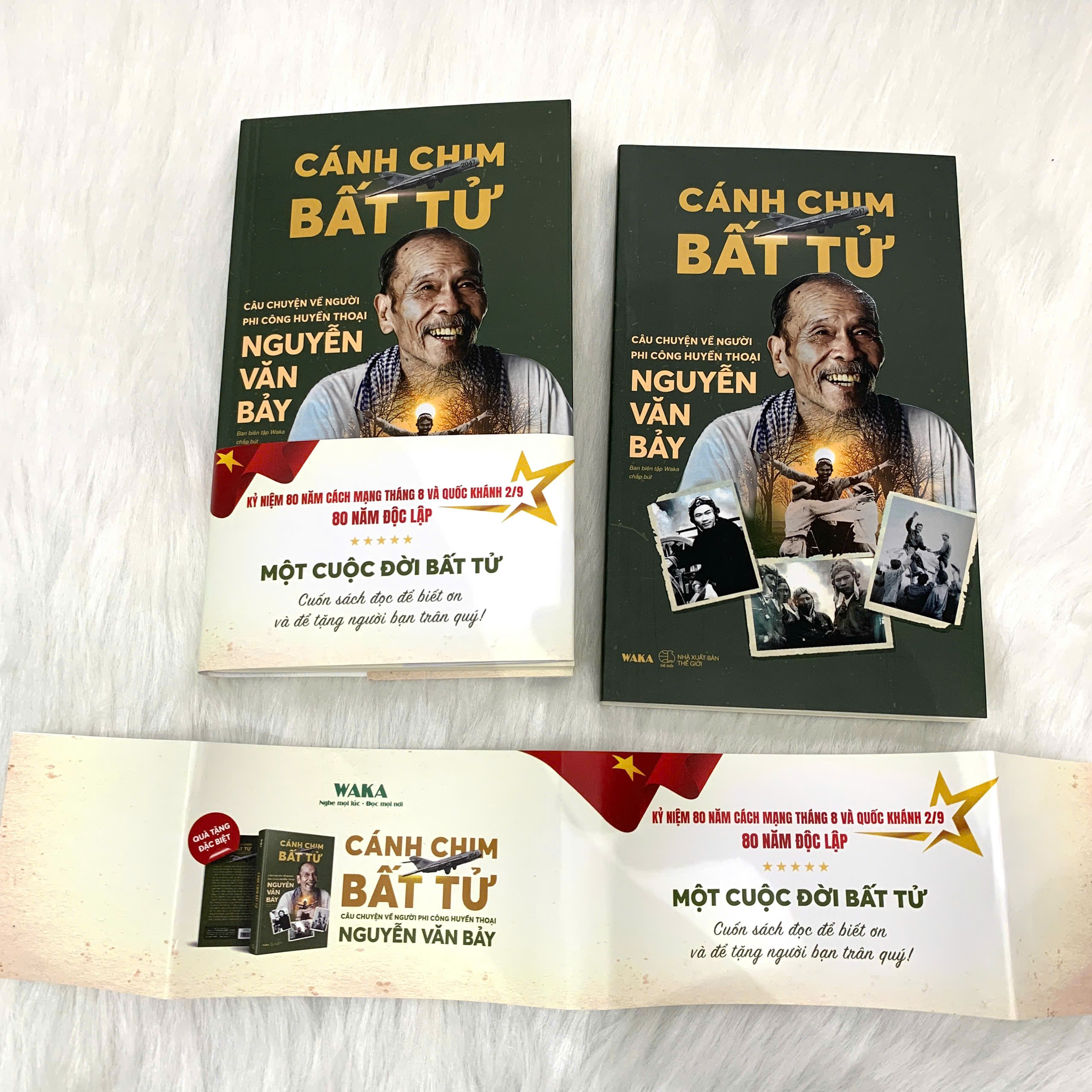 Canh Chim Bat Tu - Cau Chuyen Ve Nguoi Phi Cong Huyen Thoai Nguyen Van Bay - Phien Ban Ky Niem 80 Nam - Tang Kem Bookmark + Postcard