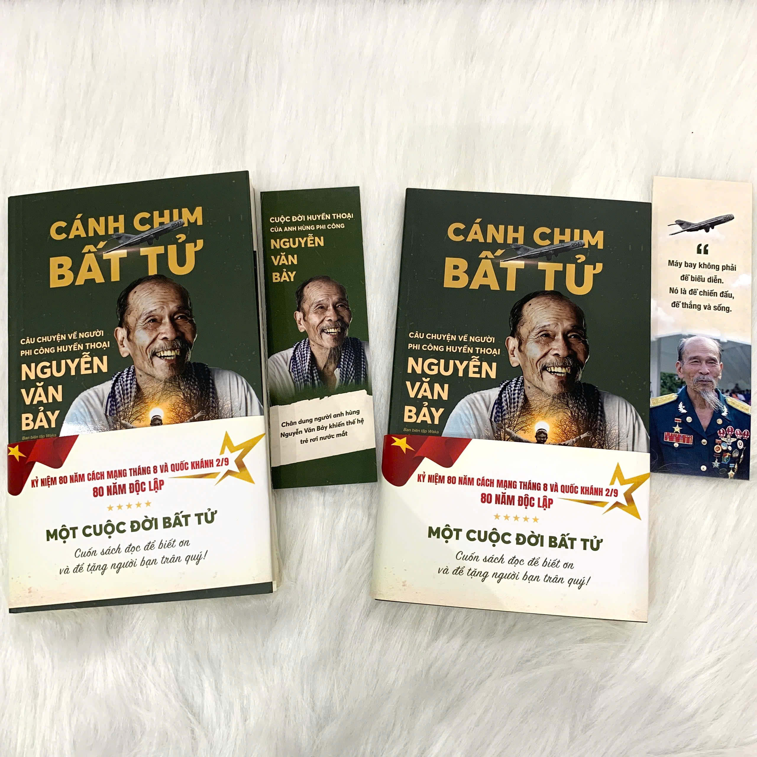 Canh Chim Bat Tu - Cau Chuyen Ve Nguoi Phi Cong Huyen Thoai Nguyen Van Bay - Phien Ban Ky Niem 80 Nam - Tang Kem Bookmark + Postcard